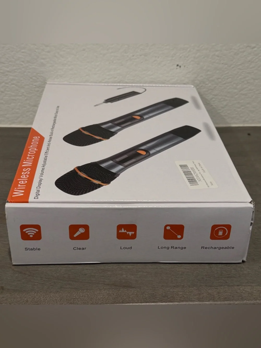 Wireless UHF Handheld Microphone Dual Pack - Black